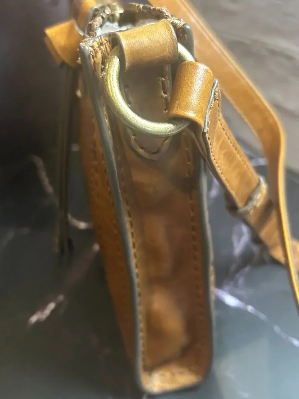 FRYE MELISSA ZIP CROSSBODY